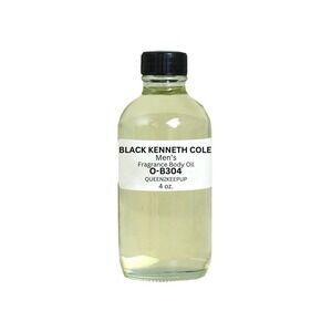 Black Kenneth Cole (Men) Body Oil 4 oz Fragrance Similar All Natural Scent